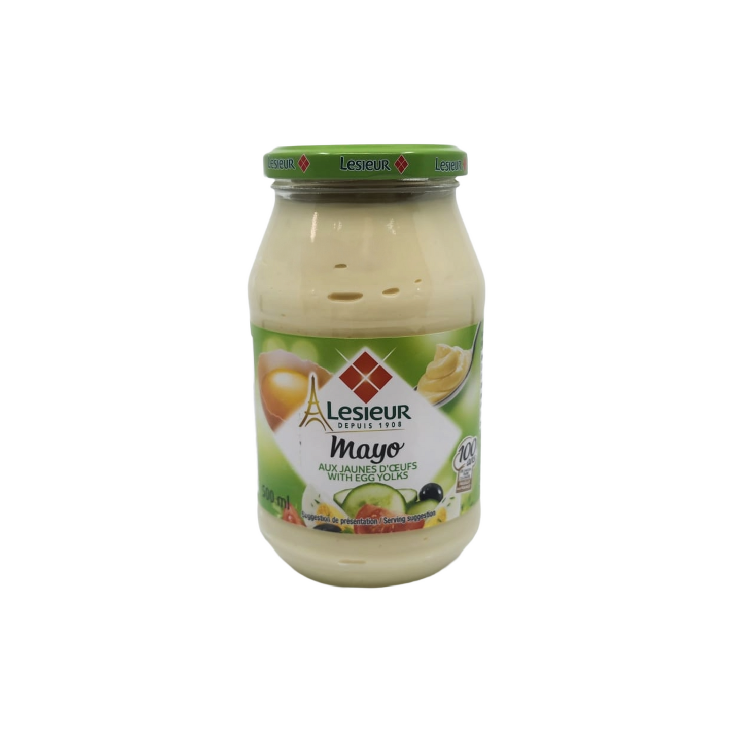 Lesieur Mayonnaise With Egg Yolks 500ml