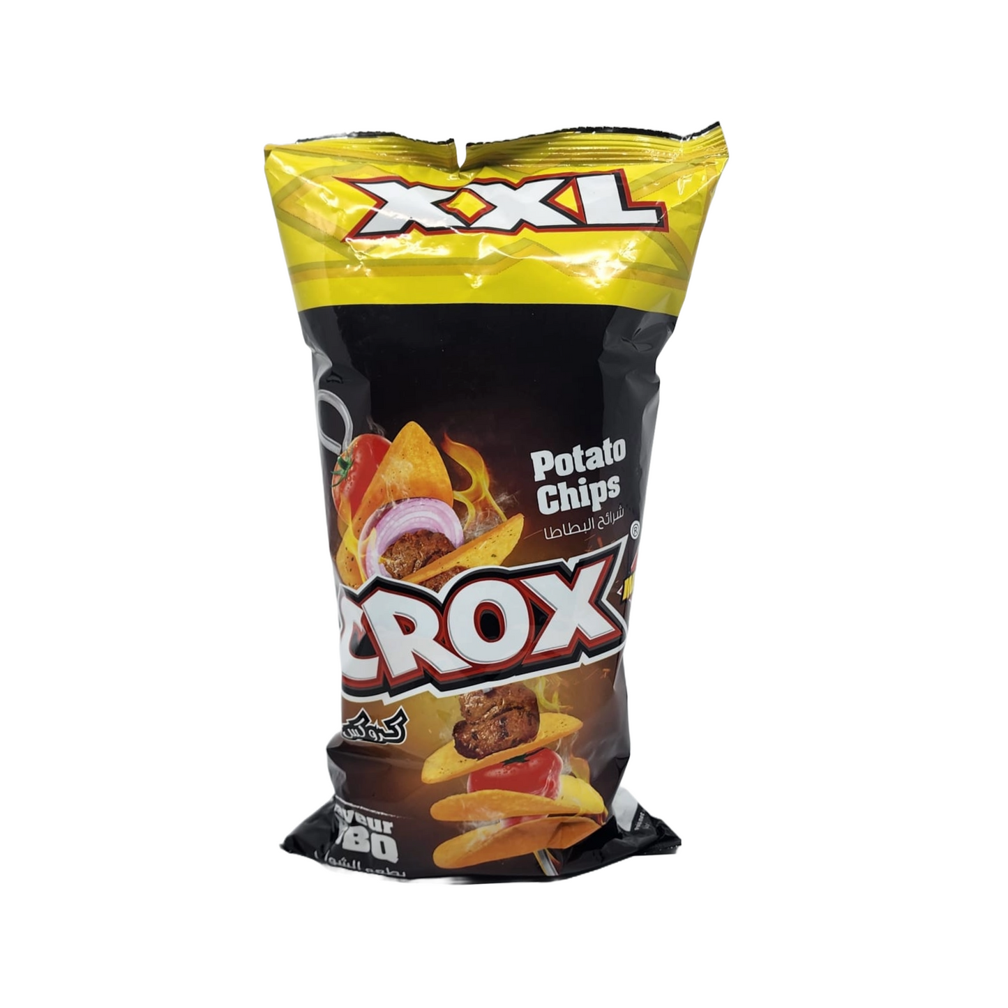 Crox Pototo Chips BBQ XXL 100g