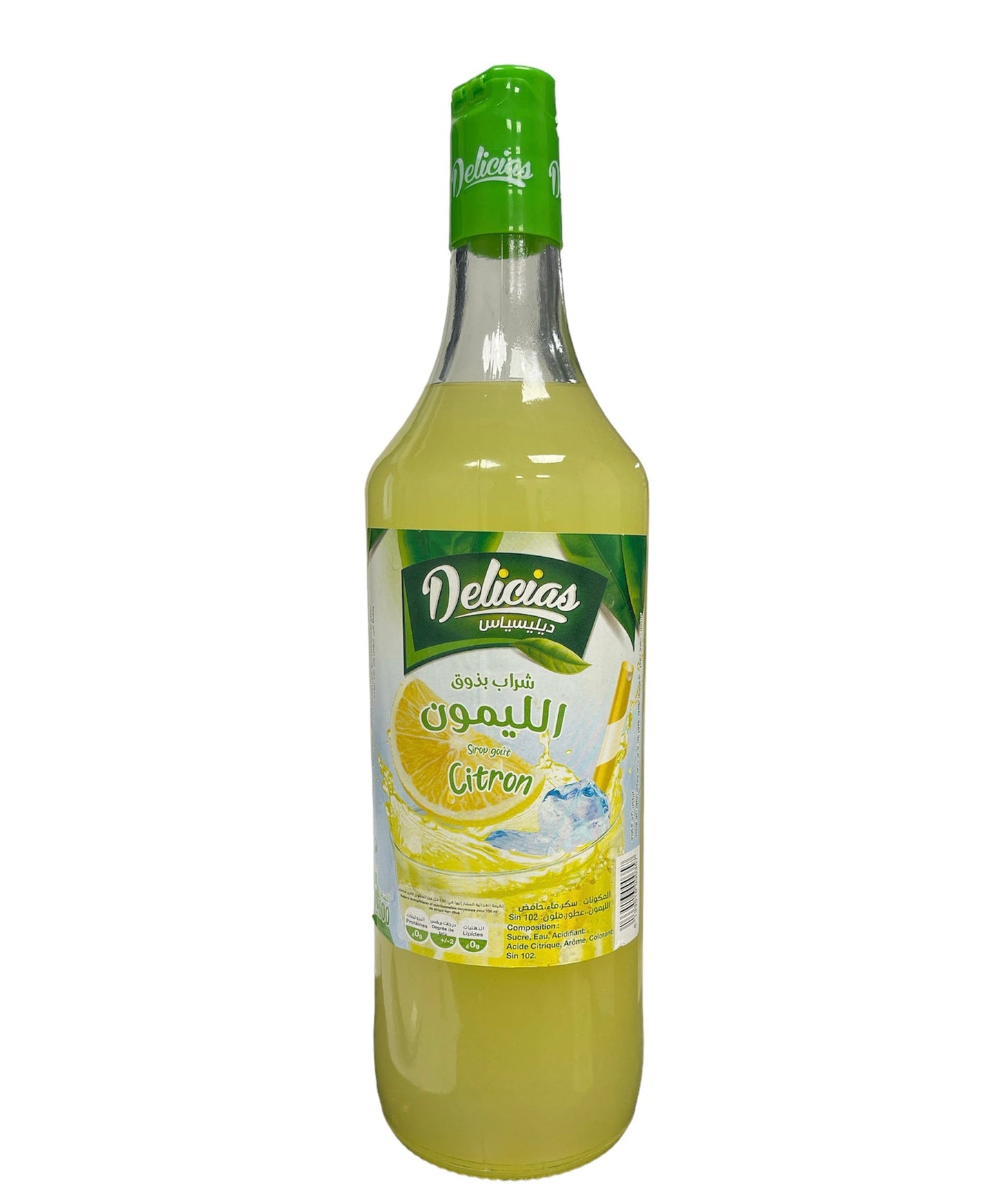 Delicias Lemon Syrup 1L