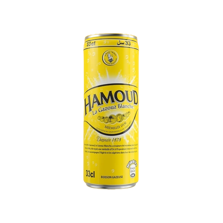 Hamoud La Blanche Soda 24cl or 33cl