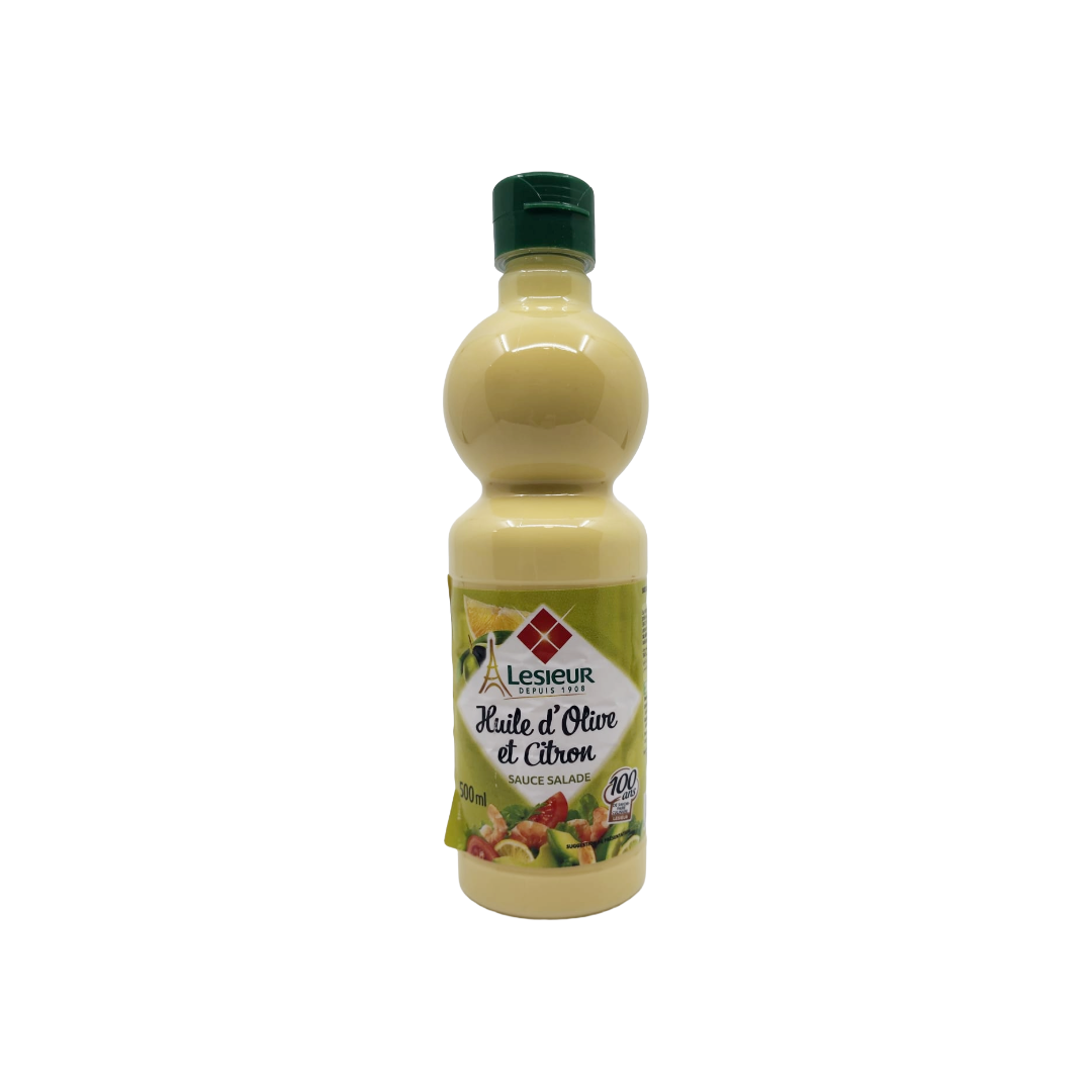 Lesieur Olive Oil & Lemon Salad Dressing 500ml