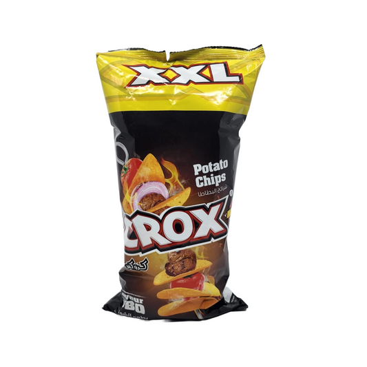 Crox Pototo Chips BBQ XXL 100g