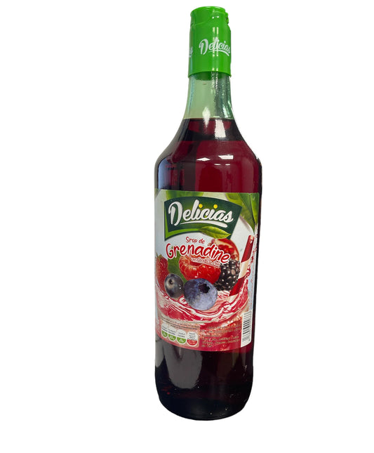 Delicias Pomegranate Syrup 1L