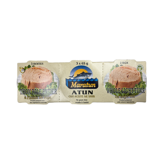 Tuna Maratun Soja Oil (3x 65g)